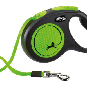 Flexi Lesa Neon, Banda, M: 5 m/25 kg, Verde Neon, 209324