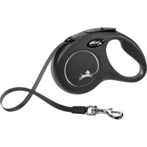 Flexi Lesa Classic, Banda, S: 5 m/15 kg, Negru, 11831
