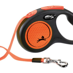 Flexi Lesa Neon, Banda, M: 5 m/25 kg, Portocaliu Neon, 209327