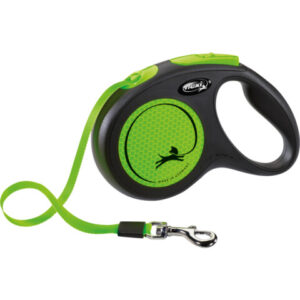 Flexi Lesa Neon, Banda, S: 5 m/15 kg, Verde Neon, 209314