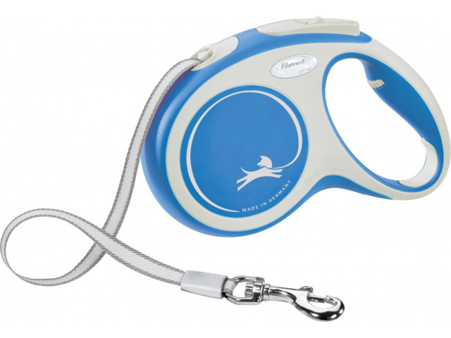 Flexi Lesa Comfort, Banda, M: 5 m/25 kg, Albastru, 213502