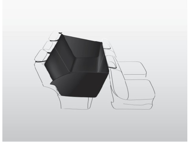 Trixie Husa Tip Cos Auto, 1.50x1.35 m, Negru, 1348 - imagine 4