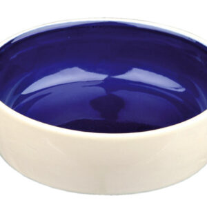Trixie Castron Ceramic Pentru Pisici, 0.3 l /13 cm, Crem/Albastru, 2467