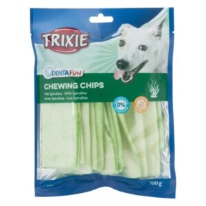 Trixie Recompense Pentru Caini, Denta Fun, Chips Cu Spirulina, 100 g 2682