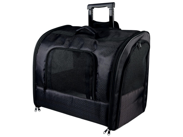 Trixie Geanta De Transport, Troler Elegance, 45x41x31 cm, Pana la 10 kg, Negru, 2881 - imagine 3