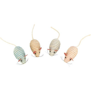 Trixie Jucarie Pentru Pisici, Soarece Sisal, Cu Clopotel, 10 cm 4074