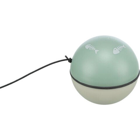 Trixie Jucarie Pentru Pisici, Turbinio Minge Cu Motor Si Soarece Pe Banda Elastica, 9 cm, 4564 - imagine 5