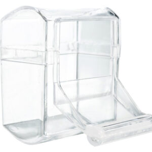 Trixie Hranitor Plastic Pentru Pasari, Cu Spatiu De Aterizare, 70 ml/7x7 cm, Diverse Culori, 5468