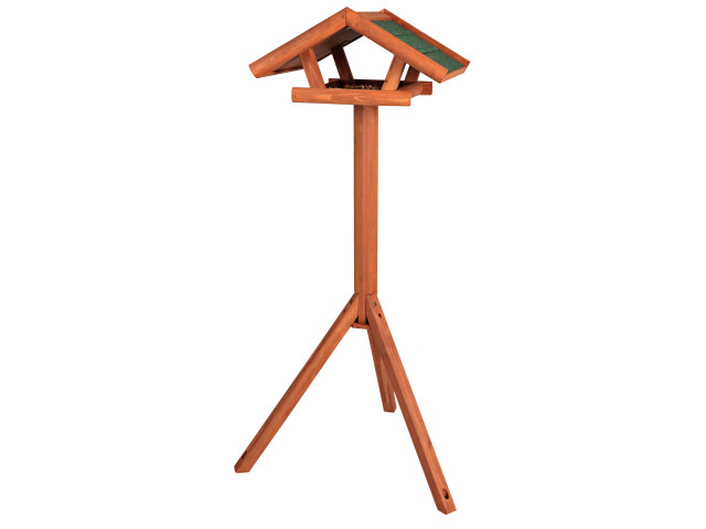 Trixie L(-22%)Hranitor Exterior, Natura, Cu Suport, 46x22x44 cm/1.15 m, Maro, 5570