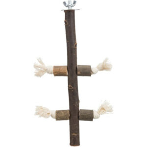 Trixie Bat Pentru Colivie, Lemn Cu Sfoara, 25 cm/ 25 mm, 5889