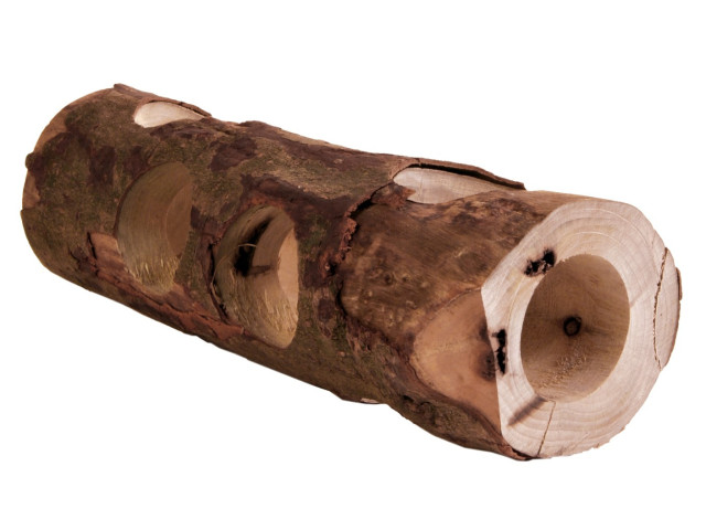 Trixie Tunel Tub Pentru Hamsteri, Lemn, 7-8 cmx30 cm, Maro, 6131