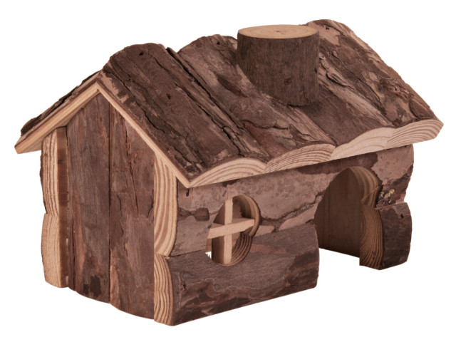 Trixie Casuta Pentru Hamsteri, Hendrik, Lemn, 14x11x11 cm, Maro, 6171