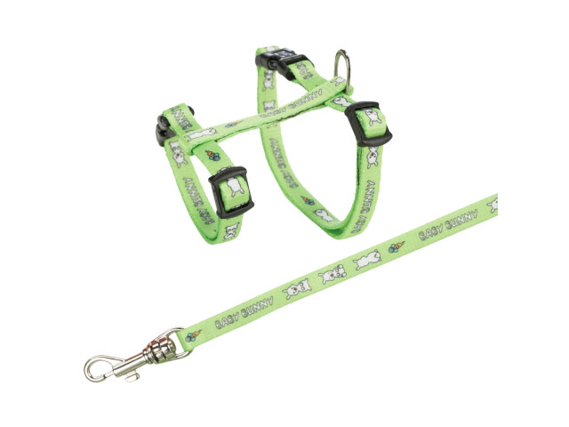 Trixie Ham Si Lesa Pentru Iepuri Pitici, 20-33 cm/8 mm, 1.25 m, Diverse Culori, 6265