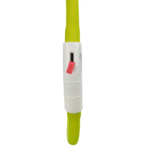 Trixie Zgarda Cu Led, Incarcare USB, XS-XL: 70 cm/10 mm, Verde, 12648