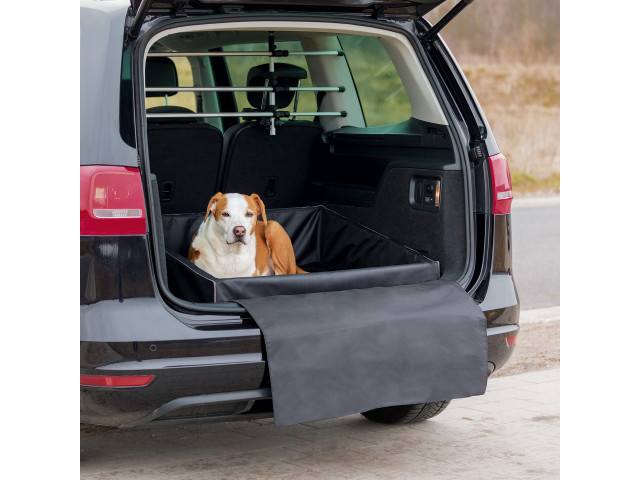 Trixie Husa tip Cos Portbagaj Auto, 60x50 cm, Negru, 13473 - imagine 4
