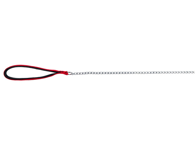 Trixie Lesa Lant Cu Maner Din Neopren, XS-S: 1.10 m/2.0 mm, Rosu, 14013