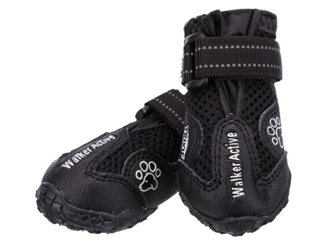 Trixie Pantofi Walker Active, Cu Talpa Robusta, L-XL, 2 buc, Negru, 19466 - imagine 25