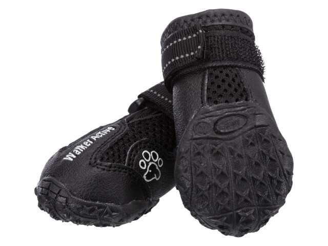 Trixie Pantofi Walker Active, Cu Talpa Robusta, S-M, 2 buc, Negru, 19462 - imagine 18