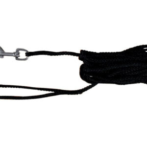 Trixie Lesa Tracking Rotund, S-M: 5 m/5 mm, Negru, 19751