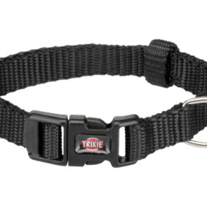 Trixie Zgarda Premium, M-L: 35-55 cm/20 mm, Negru, 201601