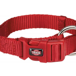 Trixie Zgarda Premium, M-L: 35-55 cm/20 mm, Rosu, 201603
