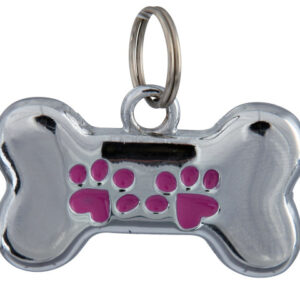 Trixie Medalion Fancy, Forma Os, 3.5x2 cm, Diverse Culori, 22762