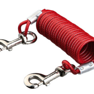Trixie Cablu Spiralat, 5 m, pana la 50 kg, Rosu, 22945