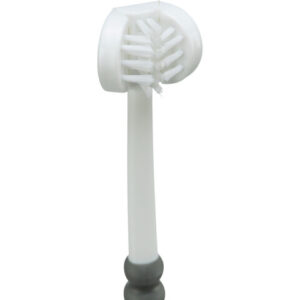 Trixie Periuta de Dinti cu 3 Capete, 18 cm, Alb/Gri, 25622