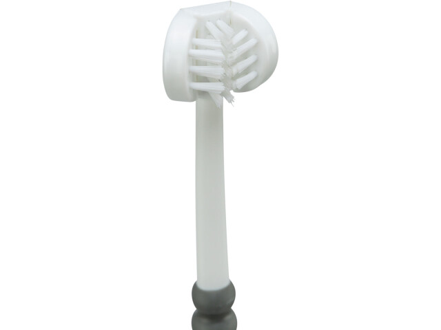 Trixie Periuta de Dinti cu 3 Capete, 18 cm, Alb/Gri, 25622