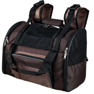 Trixie Rucsac De Transport, Shiva, 41x30x21 cm, Pana la 8 kg, Maro/Bej, 28871