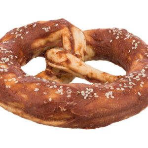 Trixie Recompensa Pentru Caini, Denta Fun,Covrig Cu Rata, 15 cm/140 g, (10buc/Set)-Pret Bucata, 31177