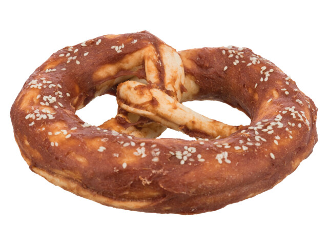 Trixie Recompensa Pentru Caini, Denta Fun,Covrig Cu Rata, 15 cm/140 g, (10buc/Set)-Pret Bucata, 31177