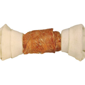 Trixie Recompensa Pentru Caini, Denta Fun, Os Innodat Cu Pui, 18 cm/120 g 31324