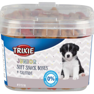 Trixie Recompense Pentru Caini Junior, Oase Soft Cu Calciu,140 g, 31518