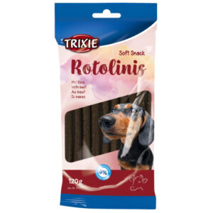 Trixie Recompense Pentru Caini, Batoane Moi Rotolinis Cu Vita, 12 cm, 120 g, 31771