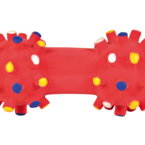 Trixie Jucarie Pentru Caini, Junior, Mini Gantera, Latex, 10 cm, Diverse Culori, 35611