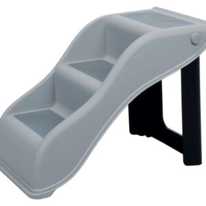 Trixie Scara Pentru Animale Companie, Plastic, 34x39x54 cm, Pana la 40 kg, Gri, 39475