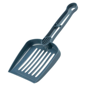 Trixie Litiera Vico Open Top, Cu Capac Si Lopatica, 40x40x56 cm, Albastru/Alb, 40341