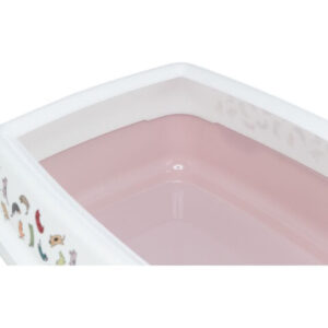 Trixie A(-15%) Litiera Delio, Cu Rama, 38x20x50 cm, Lila/ Alb, 40399