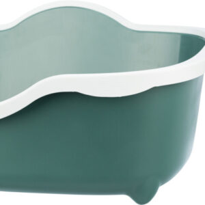 Trixie Litiera Berto Davio, Cu Rama, Inalta, 56 x 26 x 39 cm, Verde/Alb, 40560