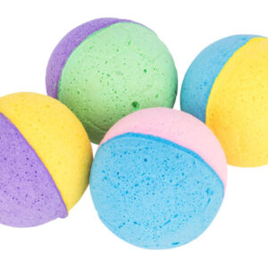 Trixie Jucarie Pentru Pisici, Set 4 x Mingi Moi, 4.3 cm 41100