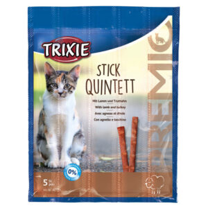 Trixie Recompense Pentru Pisici, Premio Stick Quintett, Miel Si Curcan, 5 x 5 g, 42723