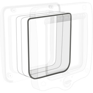 Trixie Element Tunel Pentru Usa Batanta 44241, Alb, 44271