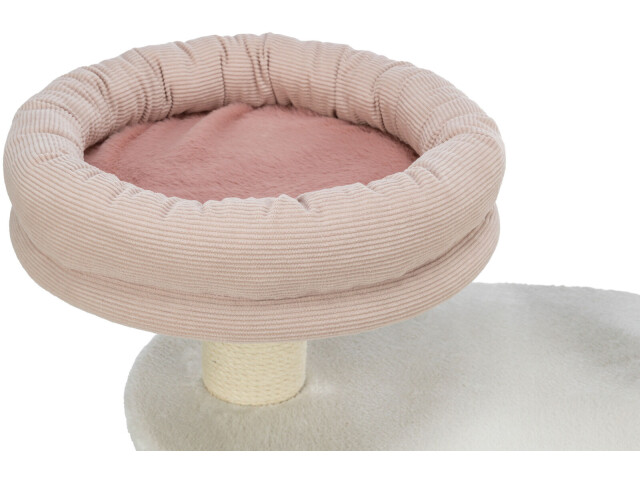 Trixie Ansamblu Cat Tree Isabella, 58x38x70 cm, Alb/Roz Antic, 44472 - imagine 5