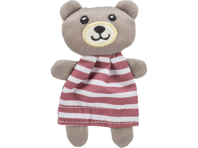Trixie Jucarie Pentru Pisici, Ursulet Cu Catnip, 12 cm, Diverse Culori, 45665 - imagine 12
