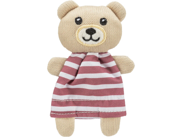 Trixie Jucarie Pentru Pisici, Ursulet Cu Catnip, 12 cm, Diverse Culori, 45665 - imagine 9