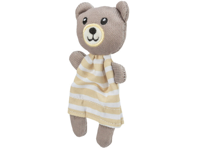 Trixie Jucarie Pentru Pisici, Ursulet Cu Catnip, 12 cm, Diverse Culori, 45665 - imagine 5