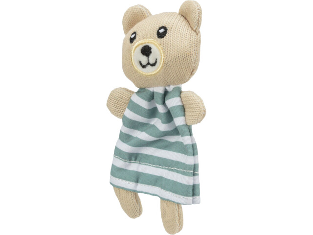 Trixie Jucarie Pentru Pisici, Ursulet Cu Catnip, 12 cm, Diverse Culori, 45665 - imagine 8