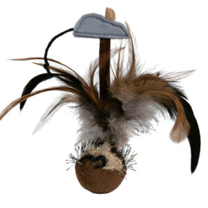 Trixie Jucarie Pentru Pisici, Fluturasul Bobo, Cu Sunet, 15 cm 45730