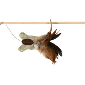 Trixie Jucarie Pentru Pisici, Undita Cu Fluture Si Pene 45 cm 45733